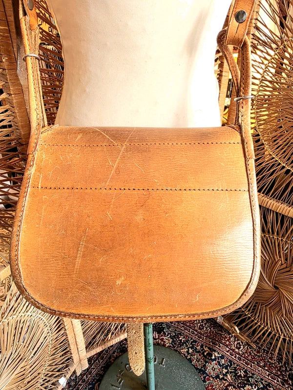 Vintage 70's Saddle Shoulderbag
