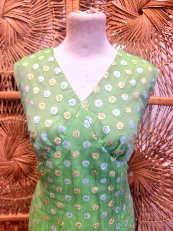 Vintage 70s Kessi Kleider Maxi Dress