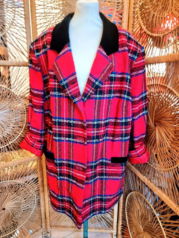 Vintage Tartan 1980's Jacket