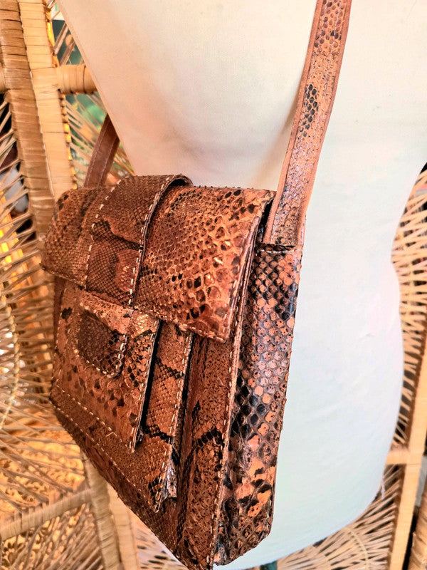 Vintage 50/60's Snakeskin Shoulderbag