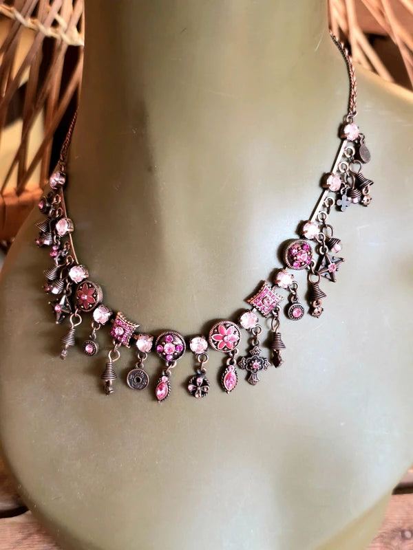 Vintage 90's Chandelier Necklace