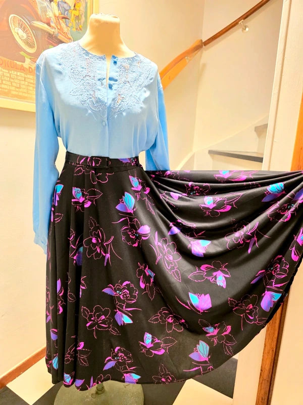 Vintage 70's / 80's Eurofashion Swing Skirt