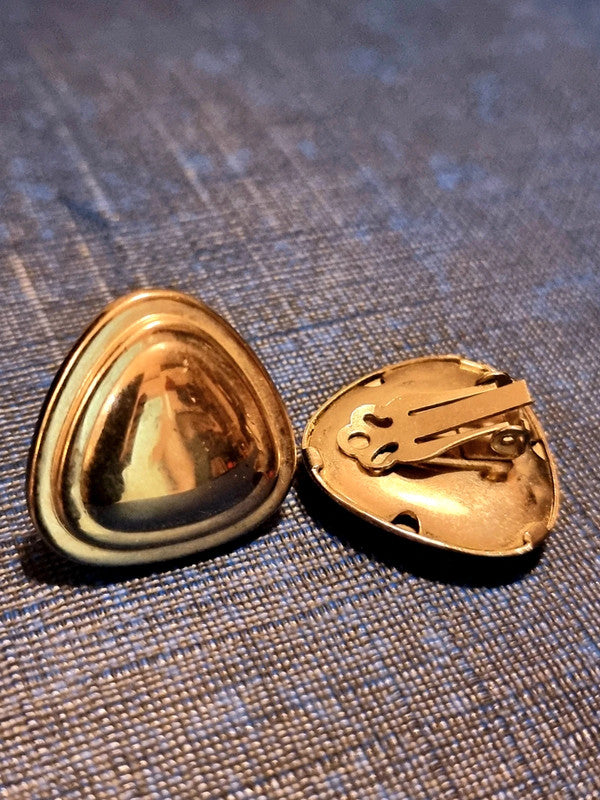 Vintage 80's Clip On Earrings