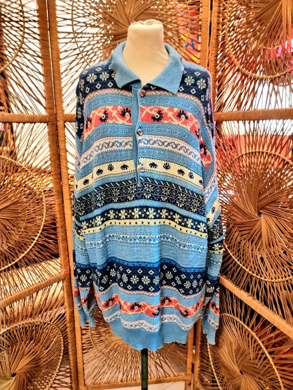 Vintage 80's Alveare Sweater