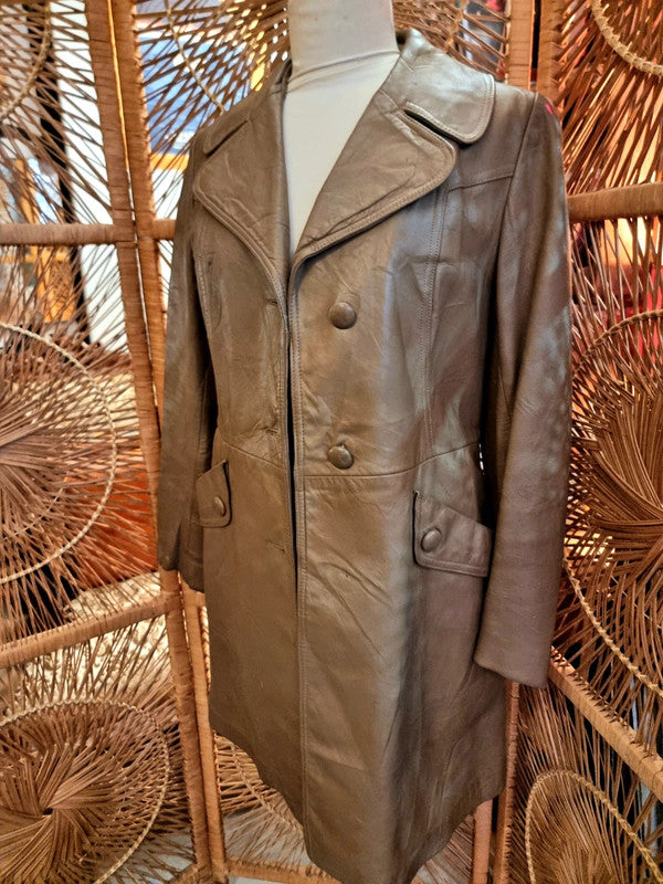 Vintage 70's Trojan Trenchcoat