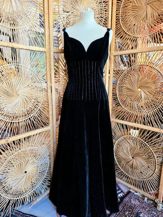 Vintage 80's Louis Féraud Formal Dress