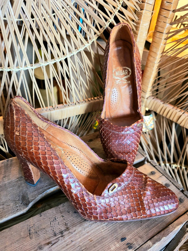 Vintage 50´s Migar Croc Shoes