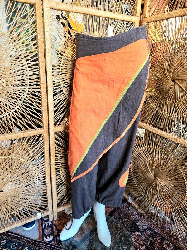 Vintage 90's Chaitanya Front Wrap Trousers