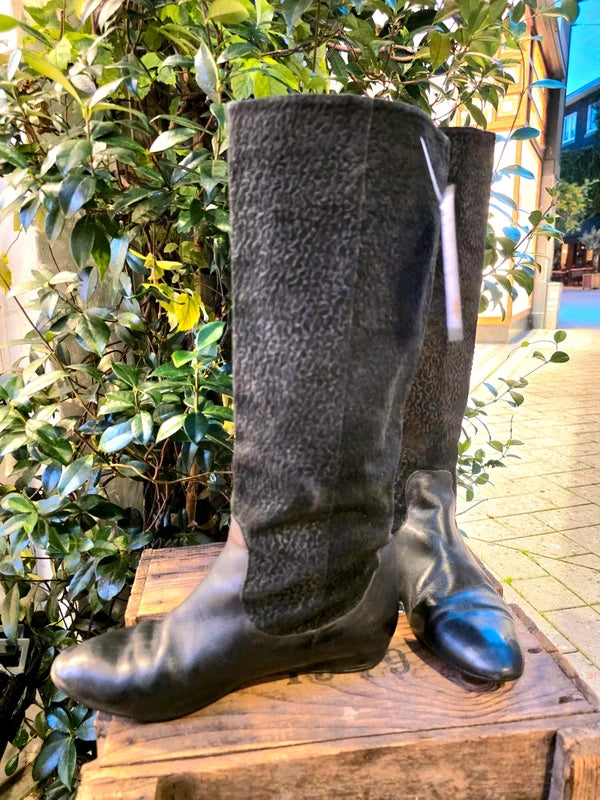 Vintage 80's Pull up Boots