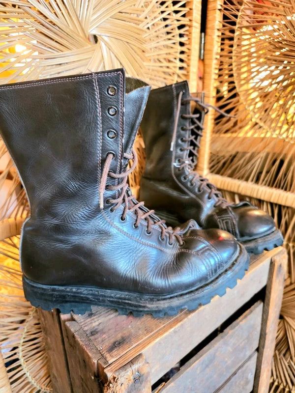 Vintage 90's Star Gommer Combat Boots