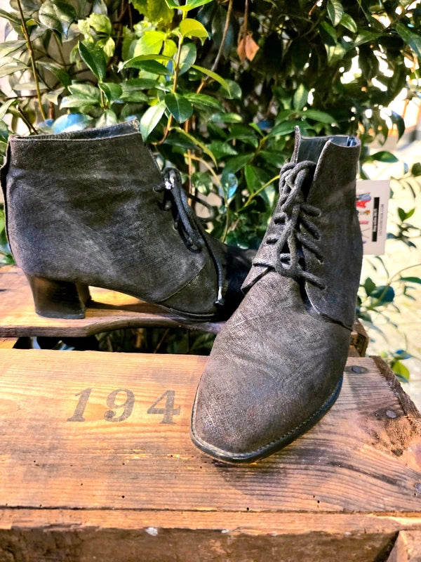Vintage 80's Revival Ankle Boots