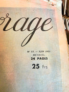 Vintage 1953 Mon Ouvrage Magazine