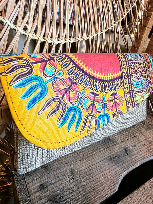 Brand New Dashiki Clutch Bag