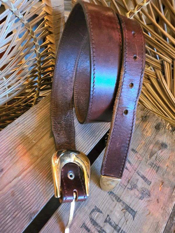 Vintage Leather Pino Belt