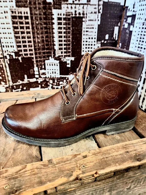 Vintage Clowse Leather Ankle Boots