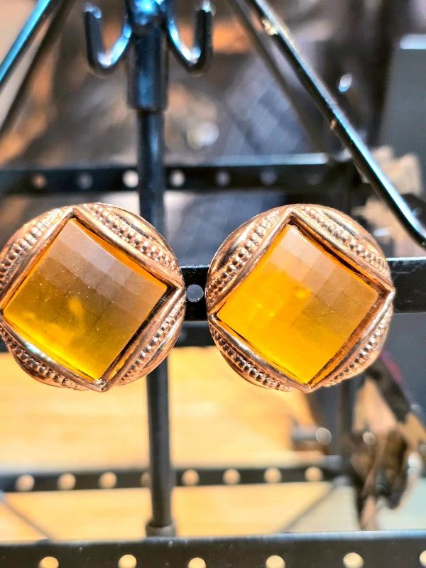 Vintage 60's/70's Clip-On Earrings