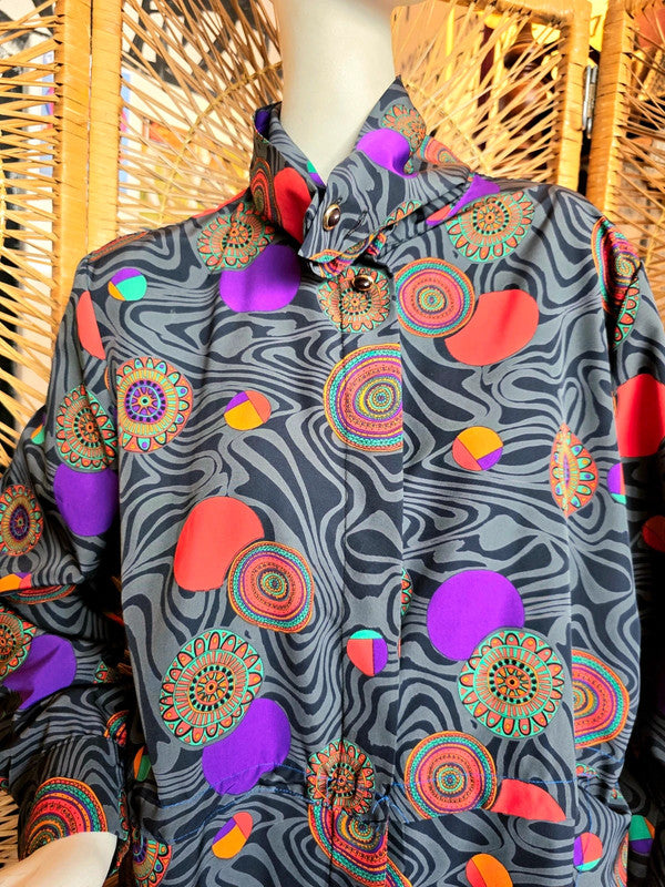 Vintage 80's Tunic Top