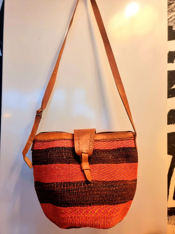 Brand New Kenyan Sisal Shoulder Bag