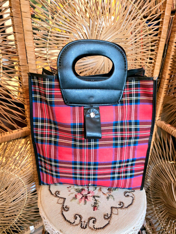 Vintage 70's Foldable Tote Bag