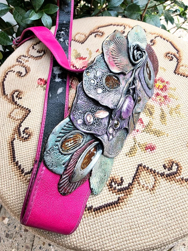 Vintage 80´s Jewelled Belt