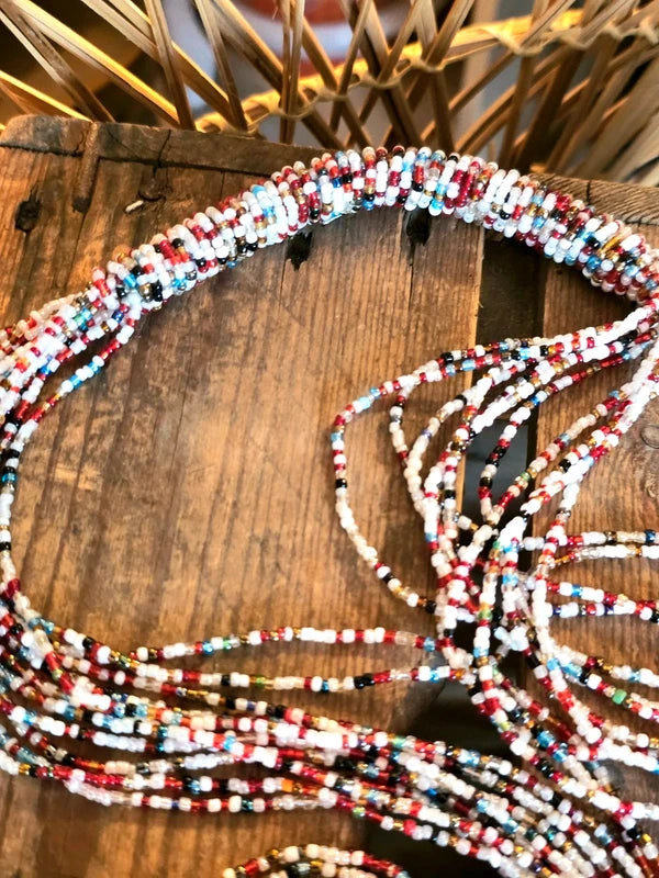 Brand New Boho Beads Tassle Belt