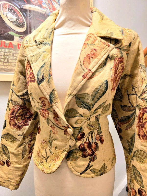 Vintage 80's / 90's Maggie Carol Tapestry Jacket