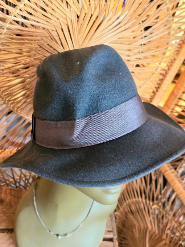 Vintage 60s Fedora Hat