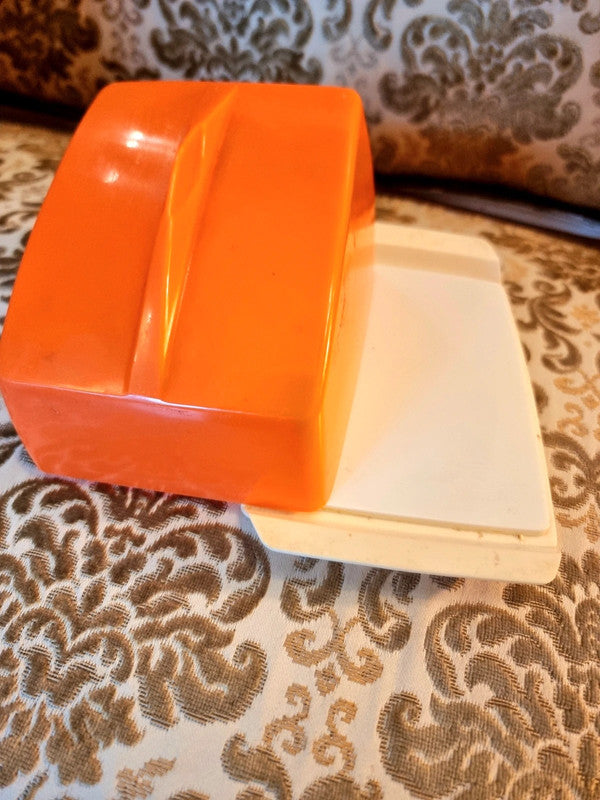 Vintage 70's Butter Dish