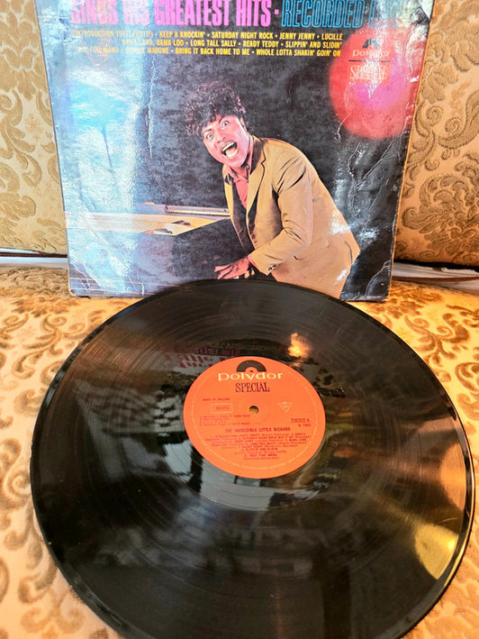 Little Richard – The Incredible Little Richard! Sings His Greatest Hits - Recorded Live Vinyl Record