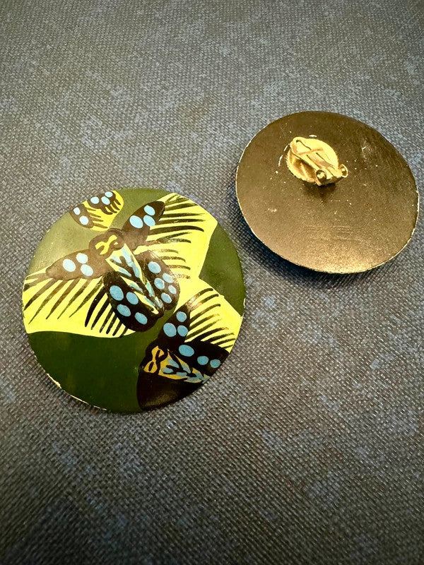 Vintage 80's Clip-On Earrings