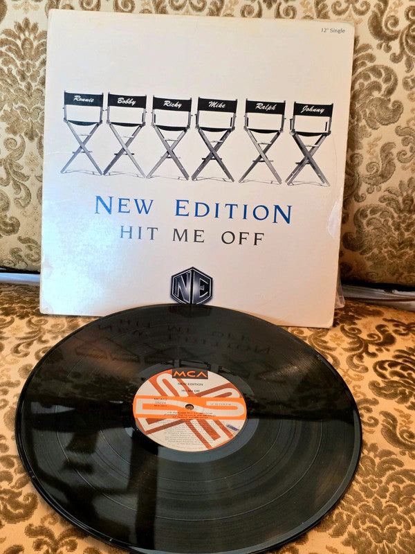 New Edition – Hit Me Off Vinyl Record