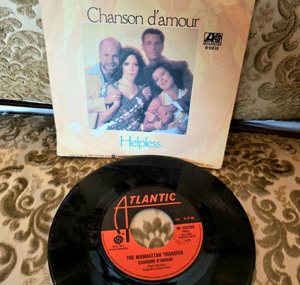 The Manhattan Transfer – Chanson D'Amour / Helpless Vinyl Record