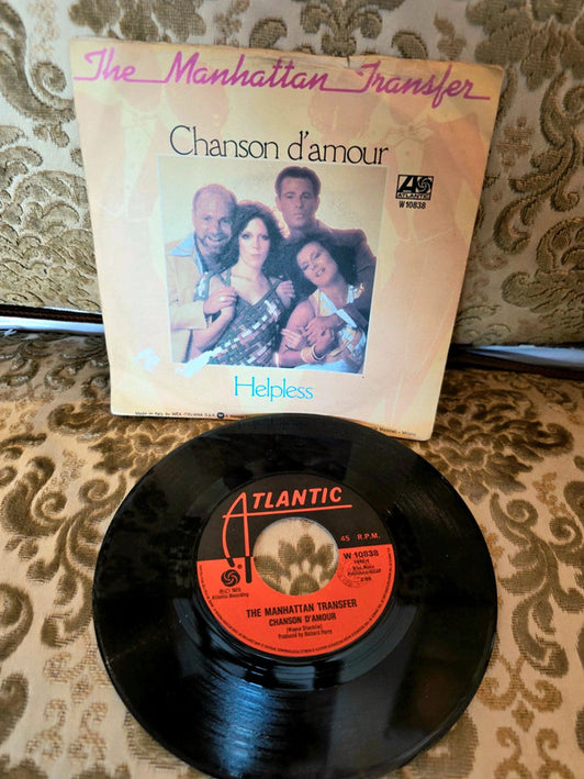 The Manhattan Transfer – Chanson D'Amour / Helpless Vinyl Record