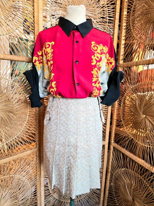 Vintage 70's/80's Pleated Skirt