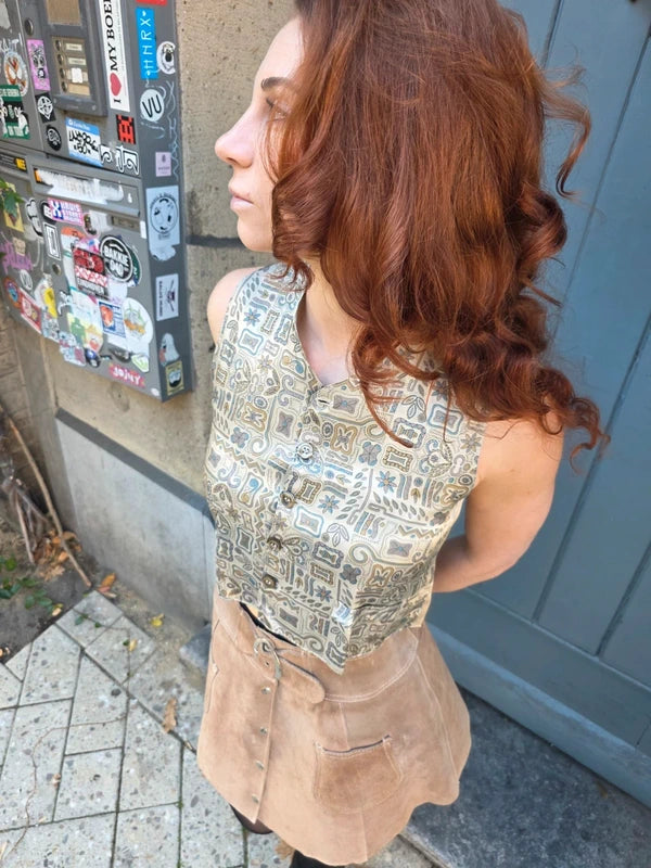 Vintage 70's Dolce Miele Waistcoat