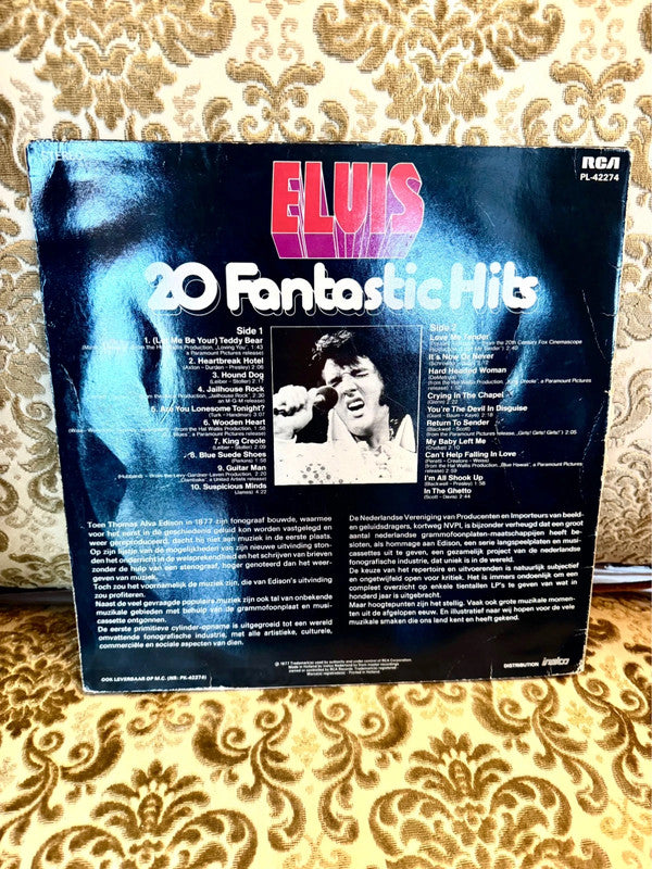 Elvis Presley – 20 Fantastic Hits Vinyl Record