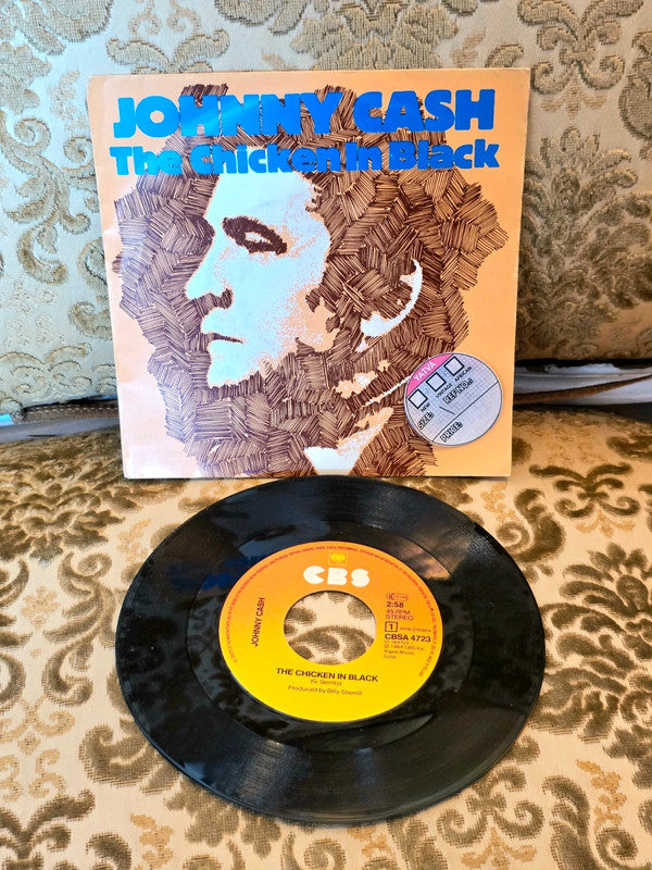 Johnny Cash – The Chicken In Black Vinyl Record