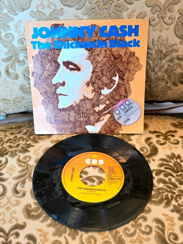 Johnny Cash – The Chicken In Black Vinyl Record