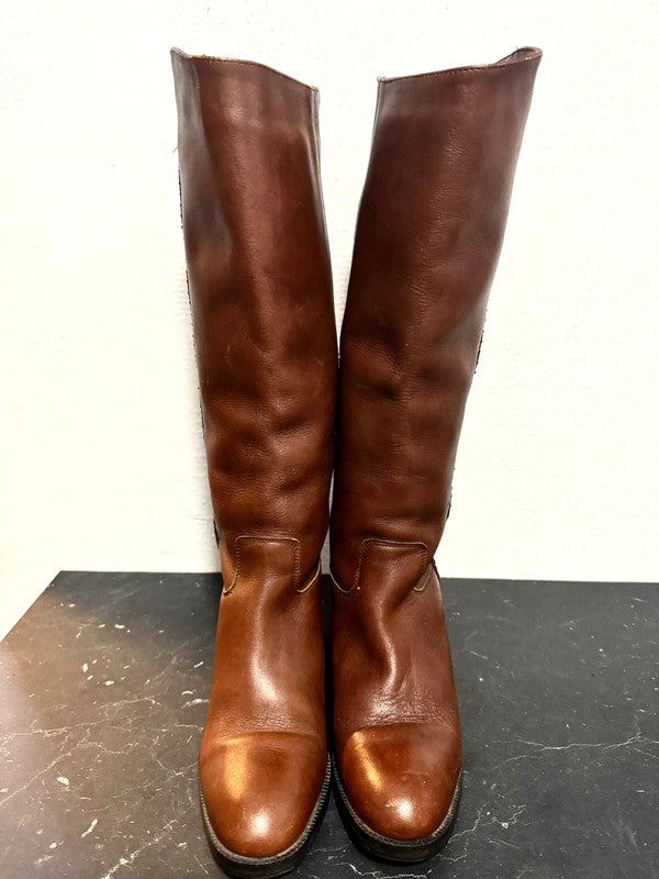 Vintage 80s pull up boots