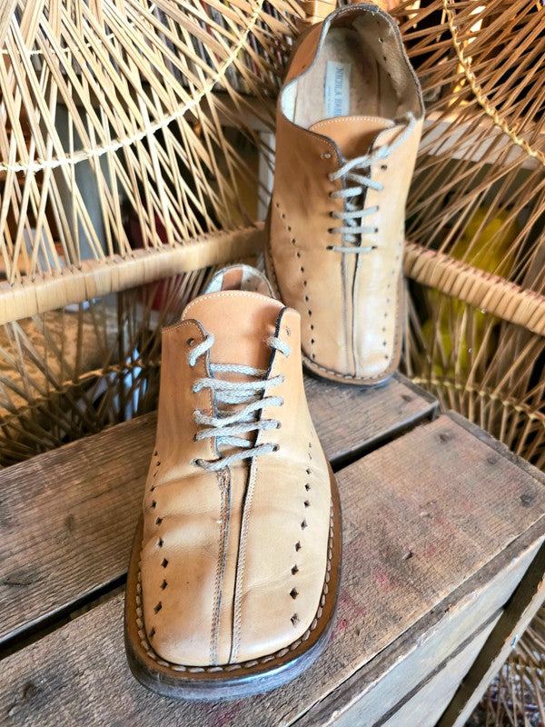 Vintage Nicola Barbato Leather Shoes