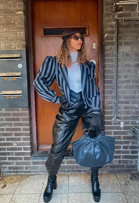 Vintage 80´s Leather Trouser