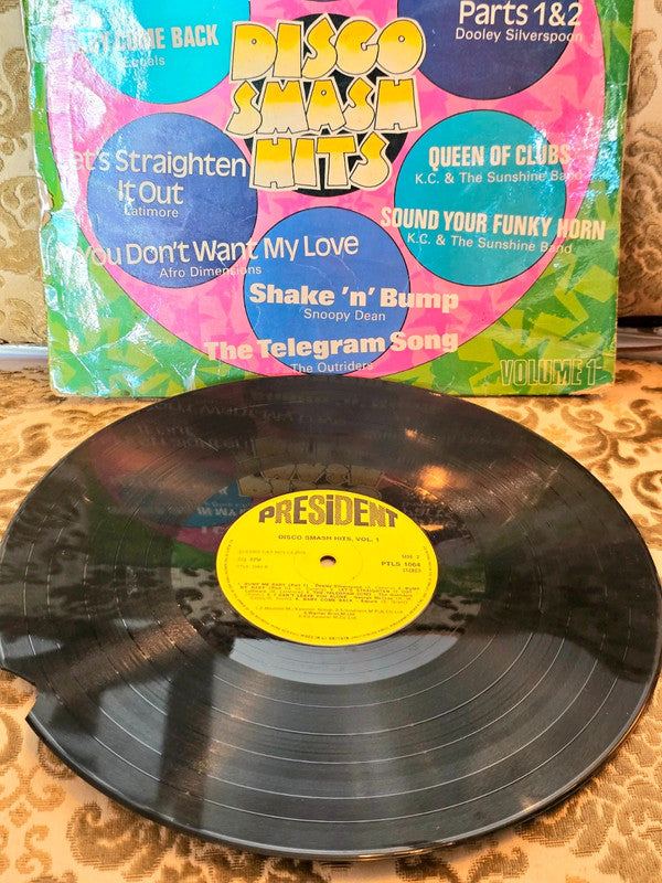 Various – Disco Smash Hits Volume 1 Vinyl Record