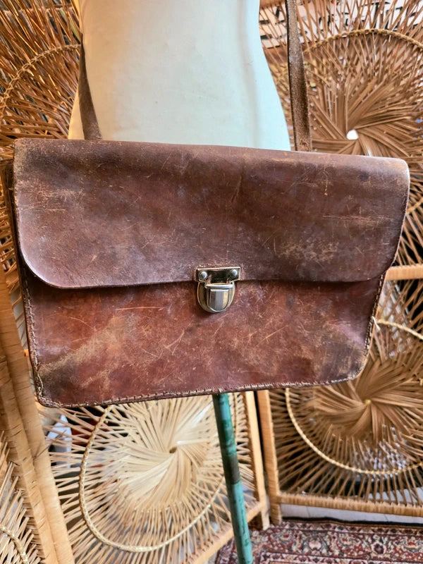 Vintage 60's / 70's Messenger Bag