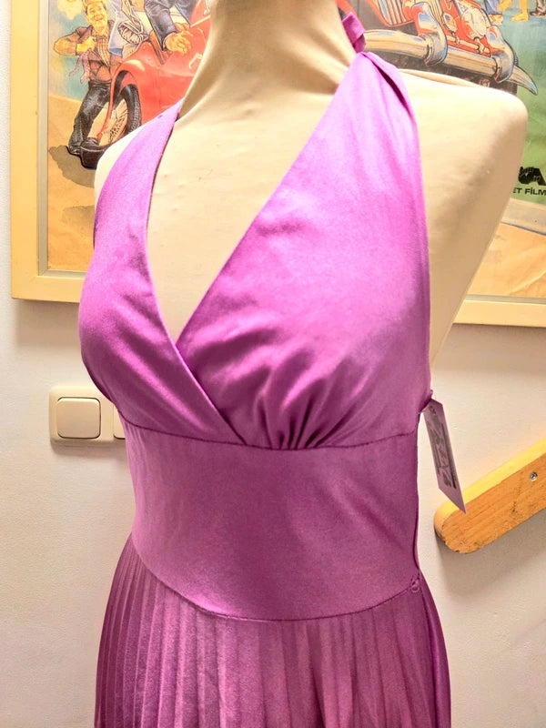 Vintage 70's / 80's Halterneck Maxi Dress