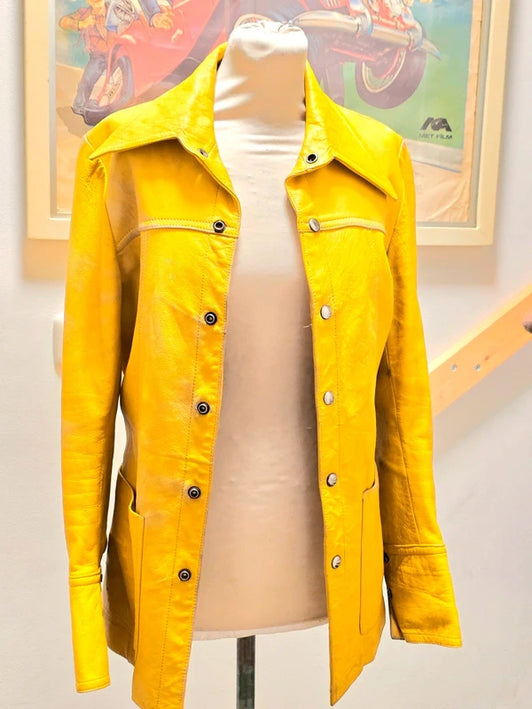 Vintage 70's Berdy Leather Jacket