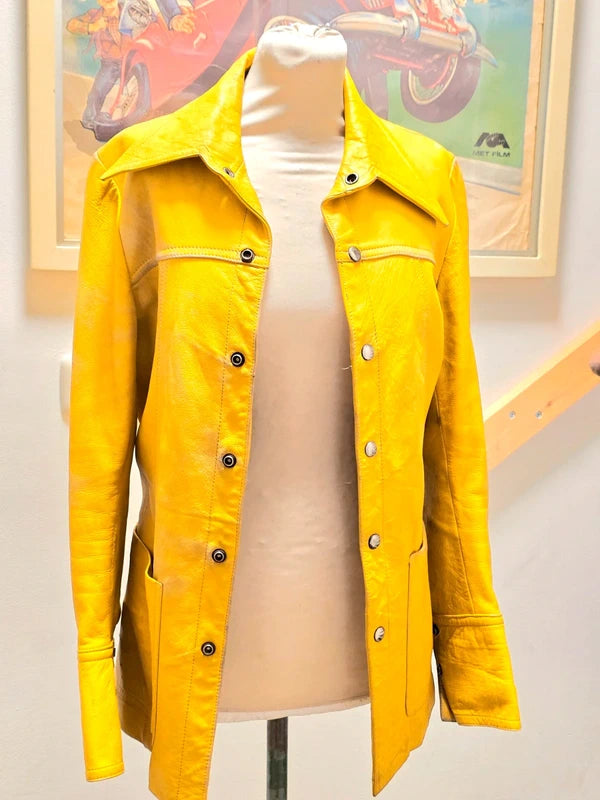 Vintage 70's Berdy Leather Jacket