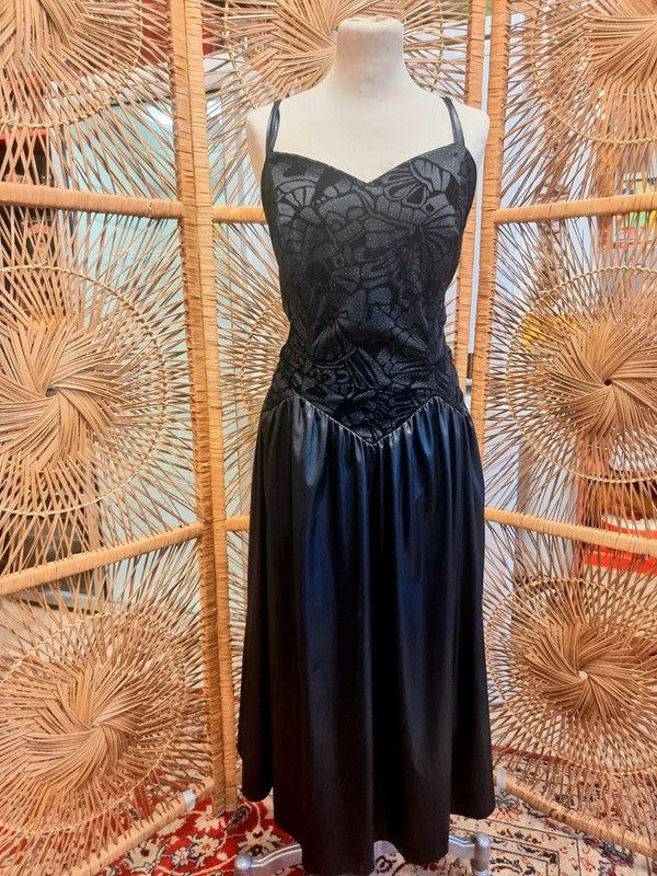 Vintage 1980s Maxi Dress