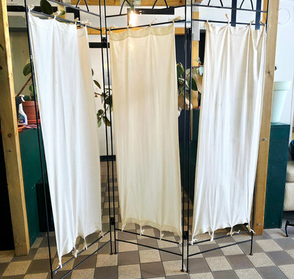 3 - Panel Folding Room Divider / Privacy Screen - Yatva