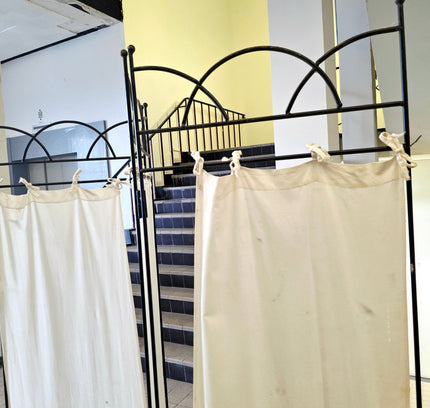 3 - Panel Folding Room Divider / Privacy Screen - Yatva