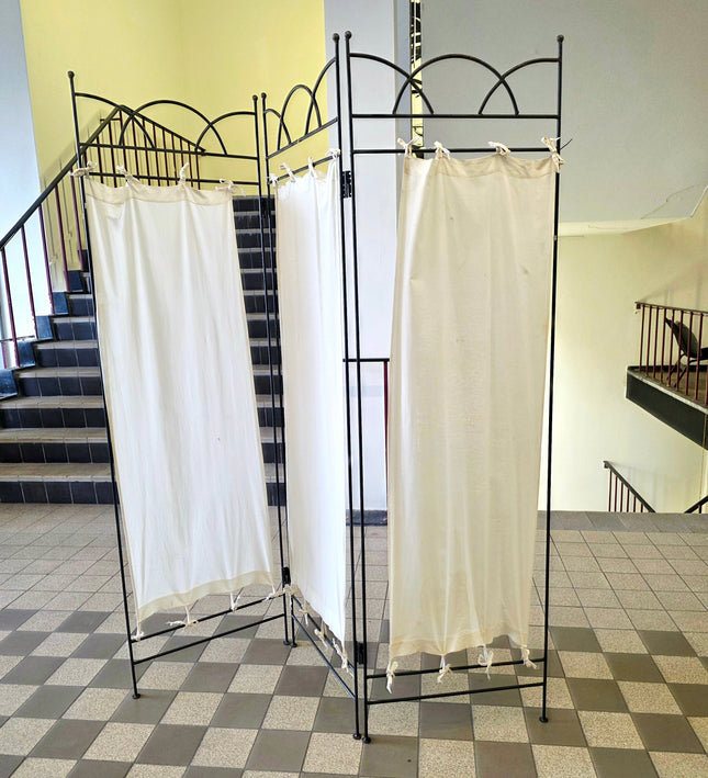 3 - Panel Folding Room Divider / Privacy Screen - Yatva